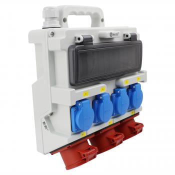 Preview: Mobilverteiler 12 Module (3x CEE 5P 16A + 4x 230V/16A)